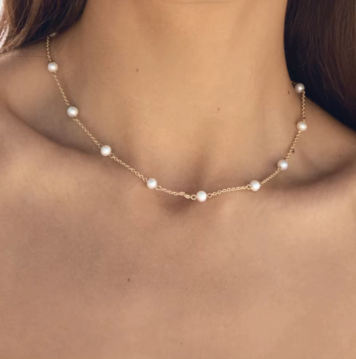 Pearl Dots Necklace