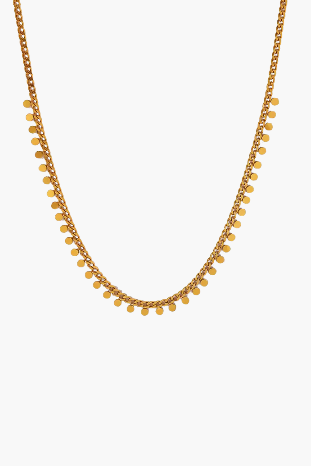Golden Dots Necklace