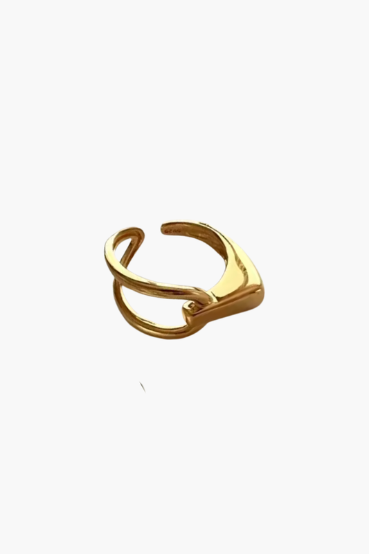 Eclipse Loop Ring - Gold
