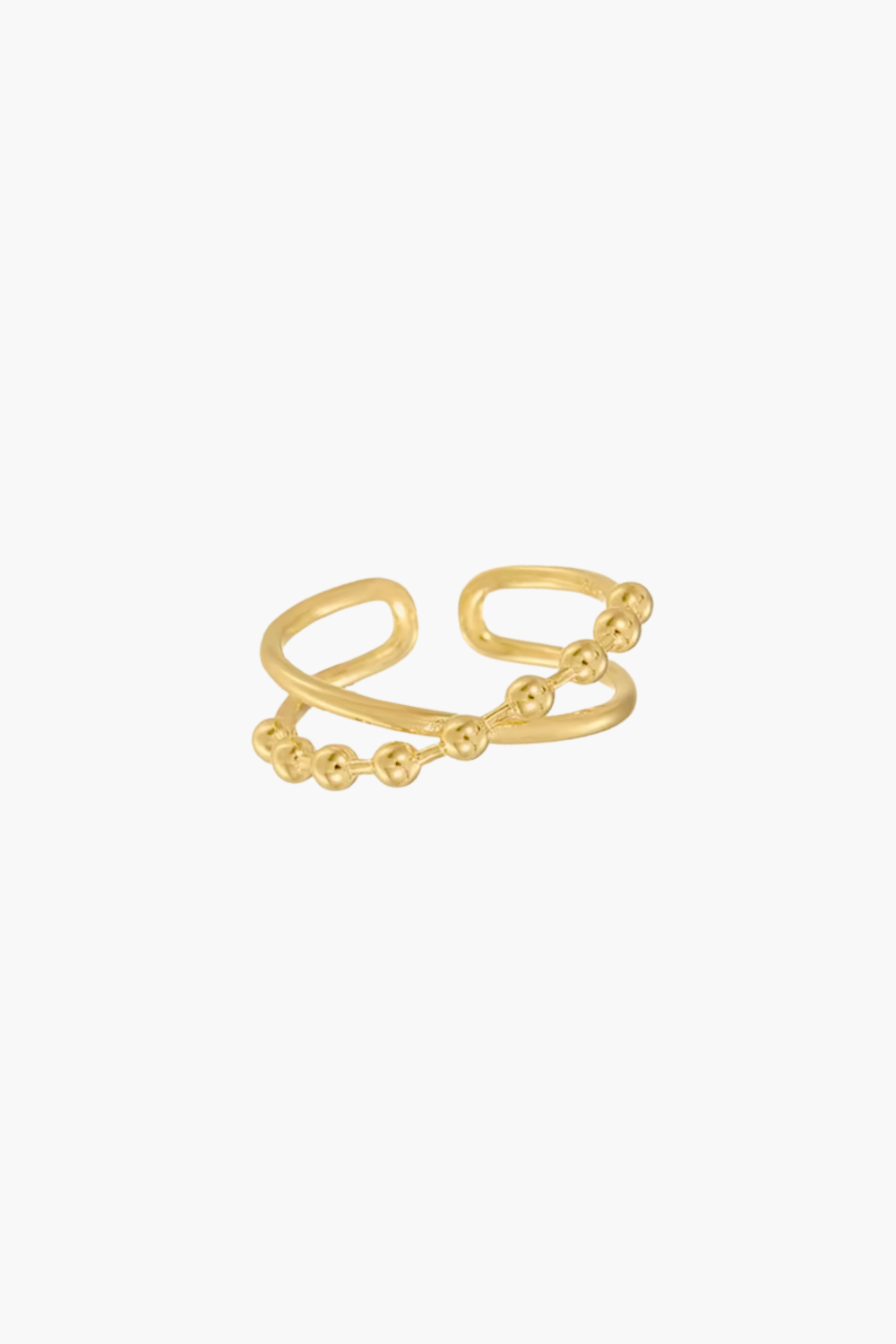 Solar Bead Ring - Gold