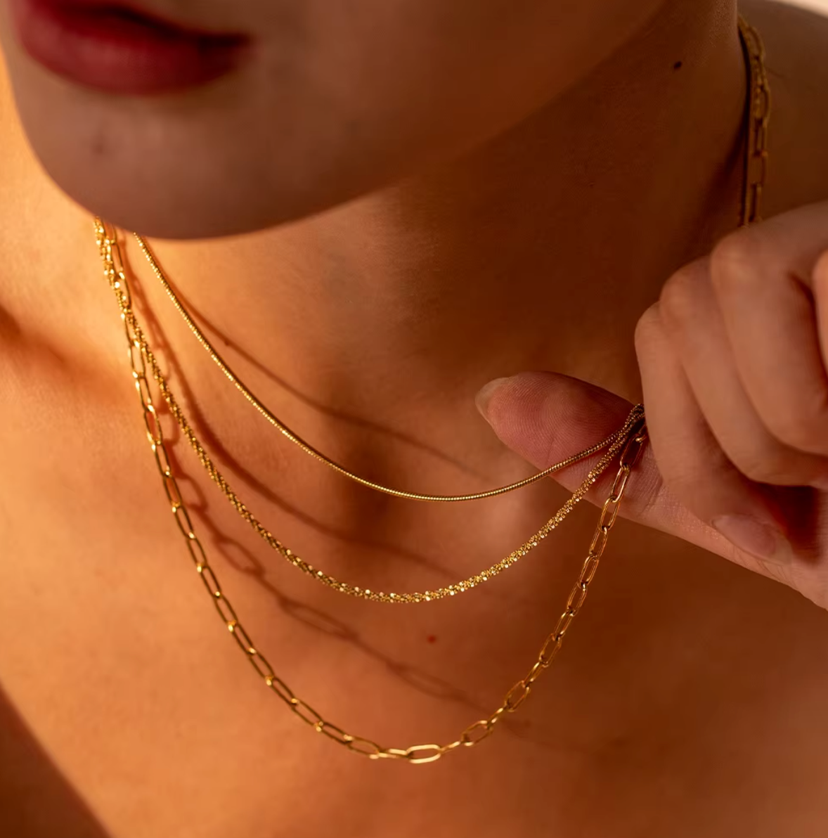 Luxe Mixed Chains Necklace