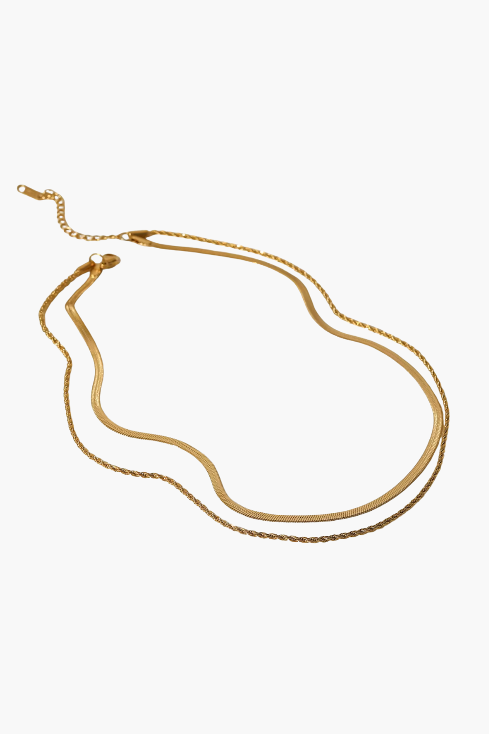 Essential Gold Duo Necklace
