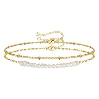Bracelet "CHAHINE" plaqué or